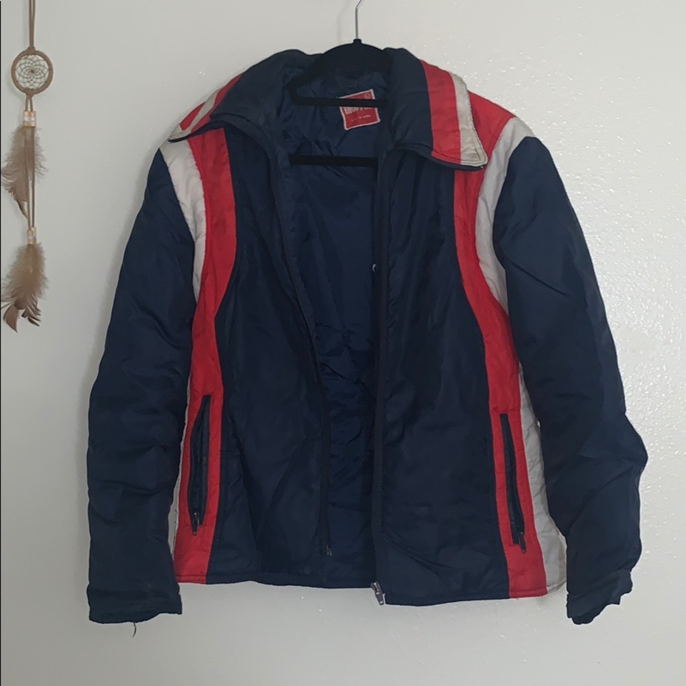 Retro puffy jacket
